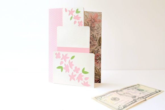 Download Wedding Cake Money Holder Card SVG - Card Collection