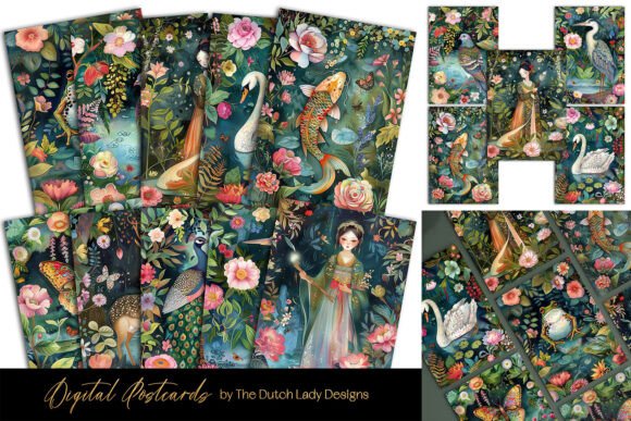 Download The Chinese Garden Postcard Set - Card Collection