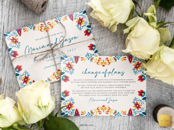 Download Mexican Theme Save the Date Card - Card Collection